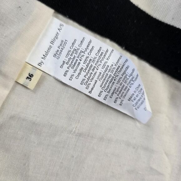 By Malene Birger Paoili Double Breasted Trench Coat Women's FR 36 US 6 Small - Picture 12 of 16